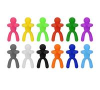 Fdit Marqueurs de Verre à Vin en Silicone, Ensemble D'identifiants de Verre de Fête pour Verres Communs à Vin Rouge, Personnalisez les Boissons Lors des Fêtes, Dîners, événements (12PCS)