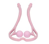 Fdit Masseur de Cou Portatif Efficace et Masseur D'épaule à Double Point D'actionnement pour le Massage Musculaire - Poignée Légère et Ergonomique pour N'importe Quelle Partie du Corps