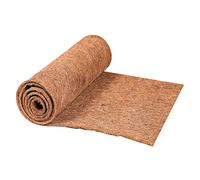 Fdit Mat de Reptiles de Fibre de Coco 60 Cm 100 Cm Brun, Substrat Absorbant et Lavable pour Les Reptiles, Les Tortues, Les Serpents, L'iguane, Le Tapis Doux adapté aux Lézards (Brown)