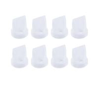 Fdit Matériau en Silicone de Qualité Alimentaire Ensemble de Remplacement de Valve à Bec de Canard Efficace pour Pompe D'allaitement V2 V1 8 Pièces Valve à Bec de Canard pour Mamans