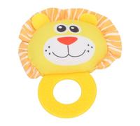 Fdit Matériau Sûr, Hochet de Dentition pour bébé, Jouet, Couleur Vibrante, Développement de la dextérité des Mains pour nouveau-né, Matériau en Peluche (Lion)