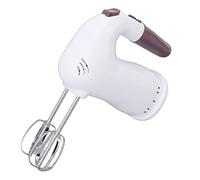 Fdit Mélangeur à Main électrique à 5 Vitesses, Conception Ergonomique Compacte pour une Cuisson et une Cuisson sans Effort avec Accessoires de Fouet