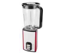 Fdit Mélangeur Personnel 1 L, Machine à Jus 300 W avec Construction en Plastique et Acier Inoxydable, 2 Vitesses pour Smoothies et Fruits Surgelés, Broyage de Glace (Prise UE)