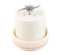 Fdit Mélangeurs Portables Mélangeur de Fruits Puissant Tasse de Presse-agrumes Rechargeable USB pour Voyage Camping Utilisation en Plein Air ABS + PP + Acier Inoxydable (WHITE)