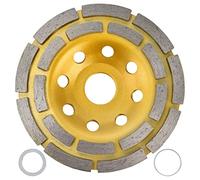 Fdit Meule Diamantée, Meule à Béton de Diamètre Intérieur de 22,23 Mm pour Meuleuse D'angle, Meule à Haute Concentration de Diamant pour Béton de Pierre de Maçonnerie (115mm)