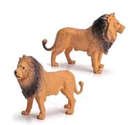 Fdit Mini Figurines Animaux, 12 Pièces en PVC, Jeu Éducatif | Réalisme et jeu d'imitation, pour petites mains, compatibles bain et piscine, activité manuelle réduisant écrans