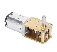 Fdit Mini Micro Moteur en Cuivre Rouge Durable pour Serrure électronique, Jouet Intelligent pour Tension 12 V (DC12v16RPM)