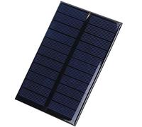 Fdit Mini Module de Panneau Solaire 1,8 W pour Jouets et Chargeurs Lumineux à Monter Soi-même, 123 X 83 Mm, Silicium Polycristallin étanche, 5,5 V