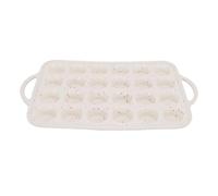 Fdit Mini Moule à Muffins en Silicone, Moule de Cuisson de 24 Tasses avec Cadre en Métal pour Muffins et Cupcakes, Plateau Flexible Antiadhésif Allant au Four pour la Pâtisserie (24 tasses)