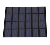 Fdit Mini Panneau Solaire 1,5 W 6 V, Résine époxy Encapsulée à Haute efficacité, étanche, Compact et Durable, avec Circuit imprimé, pour Bricolage, Jouets Solaires, Lampes, Chargeur
