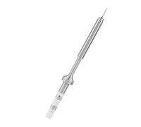 Fdit Mini Pen Soldering Fer Tips en Acier Inoxydable, Remplacement du Fer à Souder TS100, Artisanat Fin, Bon Effet de Soudure (TS100-C1)