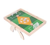Fdit Mini Plateau de Jeu de Casse-tête Magnétique de Football de Table pour Enfants, Interaction Parent-Enfant, Matériau en Bois de Pin, 15,9 X 10,6 X 5,9 Pouces