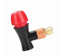 Fdit Mini Pompe Adaptateur de Vélo de Soupape à Double Tête pour Les Vélos de Route en Alliage en Aluminium Compact Léger/Matériau galvanisé
