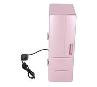 Fdit Mini Réfrigérateur, Petit USB Cosmétiques Portable Or Rose Réfrigéré Mini Réfrigérateur Refroidisseur Réfrigérateur Refroidisseur Réchauffeur Compact Réfrigérateurs
