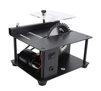 Fdit Mini Scie à Table Multifonction, Scie électrique avec Profondeur de Coupe de 35 Mm pour le Travail du Bois, Aluminium, Plastique, Acrylique, Table en Métal, Machine de Découpe