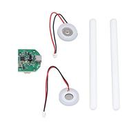 Fdit Module D'atomisation de Commande de Commutateur de Pulvérisation Double Plaque D'Atomiseur D'Humidificateur 740 Trous Atomiseur Microporeux de 5 μm pour Humidificateur USB 5 V