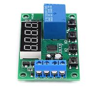 Fdit Module de Commutation de Relais de Minuterie Réglable pour le Contrôle de la Ceinture Lumineuse LED, Module de Relais de Minuterie Haute Performance pour Plusieurs Champs (24V)