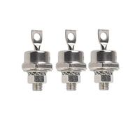 Fdit Module de Diode, 40A Remplacement Stable 3Pcs Redresseur en Spirale Diode Fer 40HFR120 pour Générateur (Cathode)