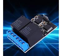 Fdit Module de Relais de Déclencheur à Barrière à 2 Canaux avec un Interrupteur à Faible Contrôle 12V, une Installation Facile et une stabilité Forte