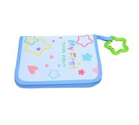 Fdit Mon Premier Album Photo, Miroir Sûr, Tissu Doux, Autocollants de Nom de Livre de Famille, Album de bébé, Contient des Photos de 4" X 6" pour Bébés