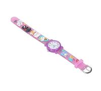 Fdit Montre 3D de Style Dessin animé pour Enfants, Fille et Garçon, Mignonne, étanche, échelle Claire, Couleurs Riches, étanche, pour Garçons, Filles, Enfants, pour Noël ou Un Anniversaire (Purple)