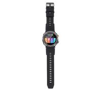 Fdit Montre Connectée D'extérieur pour Enfants, Résistante à la Température de l'eau, Bluetooth, Appel AI, Montre de Sport pour la Gestion de la santé (Silver)