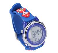 Fdit Montre D'extérieur étanche avec Rétroéclairage LED pour Enfants, Design de Dessin animé 3D, Montre de Sport Numérique Multifonctionnelle pour Enfants de 3 Ans et Plus