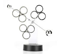 Fdit Motion Perpétuel Modèle Céleste Tournant, Science Physics Gadget Desktop Decoration Motion Jouet pour la Maison et Le Bureau
