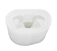 Fdit Moule à Bougie en Silicone Ange 3D, Design bébé Ange (#3)