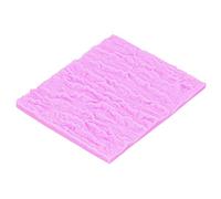 Fdit Moule à Dentelle Fondant, Moule de Cuisson en Silicone de qualité Alimentaire 18,2 X 15,2 Cm pour Gâteau au Chocolat, Argile -40 à 230 ℃ pour Four -ondes et Réfrigérateur (Rose)