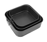 Fdit Moule à Gâteau au Fromage à Charnière, Fond Amovible, Revêtement Antiadhésif, étanche avec Boucle à Ressort en Acier Inoxydable, pour la Cuisson de Gâteaux, Pizza, Quiches, (22/24/26)