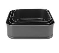 Fdit Moule à Gâteau au Fromage à Charnière, Fond Amovible, Revêtement Antiadhésif, étanche avec Boucle à Ressort en Acier Inoxydable, pour la Cuisson de Gâteaux, Pizza, Quiches, (20/22/24)