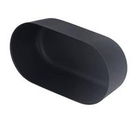 Fdit Moule à gâteau Ovale, Alliage d'aluminium Moule à gâteau Multifonctionnel et Peu encombrant