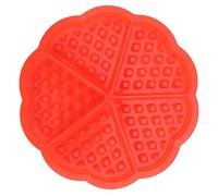 Fdit Moule à Gaufres en Silicone, Moule de Cuisson Flexible de qualité Alimentaire pour Gaufres et Glaçons, Passe au -ondes, au Congélateur, au Lave-vaisselle (-40 à (5 modèles d'amour consécutifs