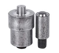 Fdit Moule à œillets en Acier 45#, Ensemble D'outils de Fixation à Pression et à œillets de 3 Mm à 20 Mm pour Chaussures de Ceinture et Bagages, Outil de Réglage 2 Pièces pour (8.0mm)