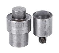 Fdit Moule à œillets en Acier 45#, Ensemble D'outils de Fixation à Pression et à œillets de 3 Mm à 20 Mm pour Chaussures de Ceinture et Bagages, Outil de Réglage 2 Pièces pour (14mm)