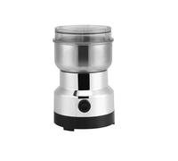 Fdit Moulin à café Manuel en Acier Inoxydable, Facile à Utiliser et à Nettoyer, Conception Unique pour une Utilisation au Bureau à Domicile, avec Moteur de 280 W pour Moudre les