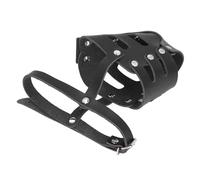 Fdit Muselière Anti-Morsure pour Chien, Respirante pour Le Dressage des Animaux de Compagnie, Conception en Simili Cuir renforcé, Idéale pour la sécurité et Le Confort du Chien