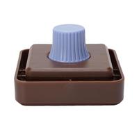 Fdit Nettoyant pour Plaque de Construction, Poignée en Microfibre Sûre pour un Nettoyage Efficace de la Plaque de Construction des Imprimantes 3D, pour une Utilisation à la Maison et au Bureau (Café)