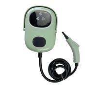 Fdit Nettoyeur à Vapeur Portable 2500 W, Machine de Nettoyage à Vapeur avec écran Tactile Intelligent, 6 Vitesses pour la Maison, la Voiture, la Cuisine, la Salle de Bain (Prise UE 220V)