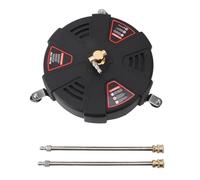 Fdit Nettoyeur Haute Pression 2500PSI, Conception à Poteau étendu de 13 Pouces pour Le Nettoyage de Grandes Surfaces de Sol