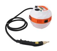 Fdit Nettoyeur Vapeur 2500W, Machine de Nettoyage à Vapeur Pressurisée Haute Température avec 3 Brosses et Rallonge, for Cuisine Salle de Bain Sol canapé Tapis Voiture (Prise UE 220V)