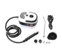 Fdit Nettoyeur Vapeur Haute Température, Machine de Nettoyage à Vapeur Portative Sous Pression 2500 W avec 4 Têtes de Brosse et Tige D'extension pour Cuisine Salle de Bain (Prise UE 220V)