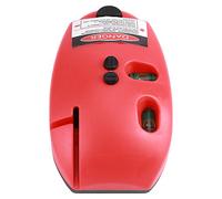Fdit Niveau Infrarouge, Outil de Mesure D'angle Droit Vertical et Horizontal avec Double Diode pour Faisceaux à 90 Degrés, Fixations Murales pour Réparations Domestiques (rouge)