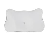 Fdit Oreiller Cervical Confortable et Ergonomique en Mousse à Mémoire de Forme pour Dormeur Latéral Voyage aux États-Unis, Soie de Lait, 22,05 X 12,6 X 5,12 Pouces