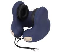 Fdit Oreiller Cervical de Voyage, Soutien Ergonomique à 360 Degrés et Réduction du Bruit, Oreiller de Couchage avec Polyuréthane et Tissu de qualité pour Bureau, Voiture, Train