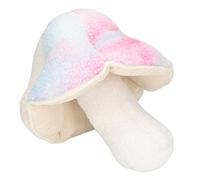 Fdit Oreiller Champignon en Peluche Doux, Exquis et Mignon pour Filles, Compagnon de Jeu de L'heure du Conte, 10,8 Pouces (Rouge coloré)