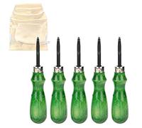 Fdit Outil de Biseau de Bord en Cuir 0,6 Mm-1,4 Mm, Excellente Fabrication, Vert, pour les Professionnels et les Amateurs (1 mm)