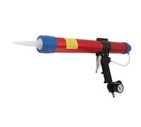 Fdit Outil de Calfeutrage Pneumatique, Injection Uniforme de Colle à Haute efficacité pour la Rénovation de Bâtiments avec Valve Réglable, Construction en Aluminium Léger pour L'énergie/pêcheurs,