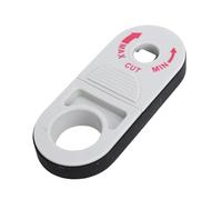 Fdit Outil de Dénudage de Fil Réseau, Dénudeur de Câble Coaxial Réglable et Efficace pour UTP TP Cat5e Cat6 Cat7, Conception Portable 1 unité